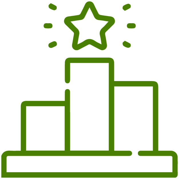 Outstanding results icon